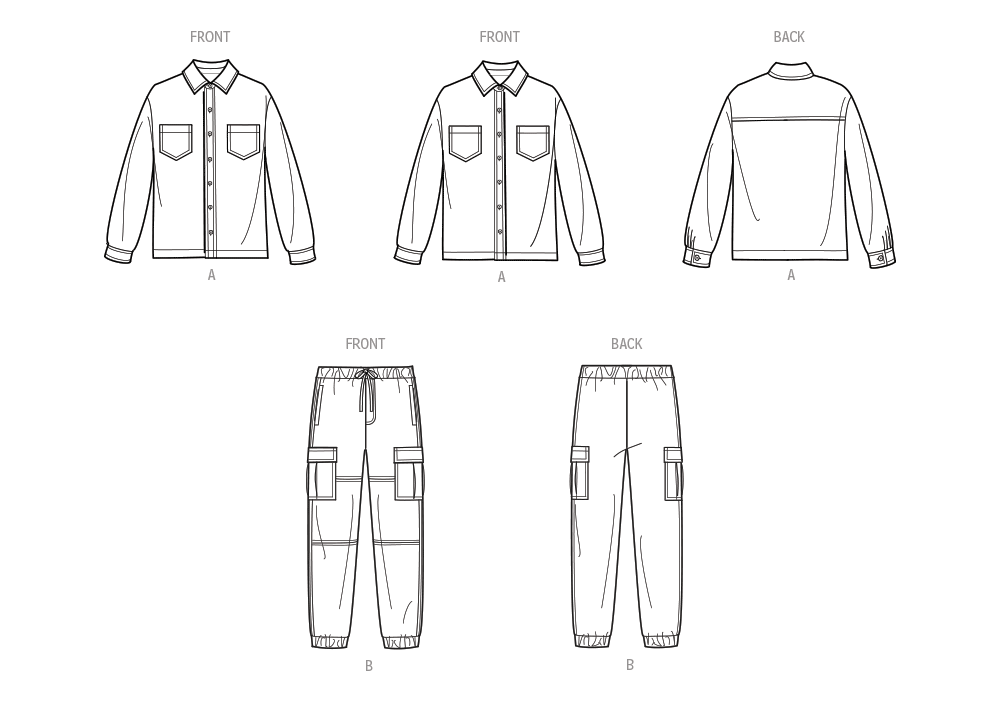 Simplicity Child/Teen Shirt & Trousers S9864