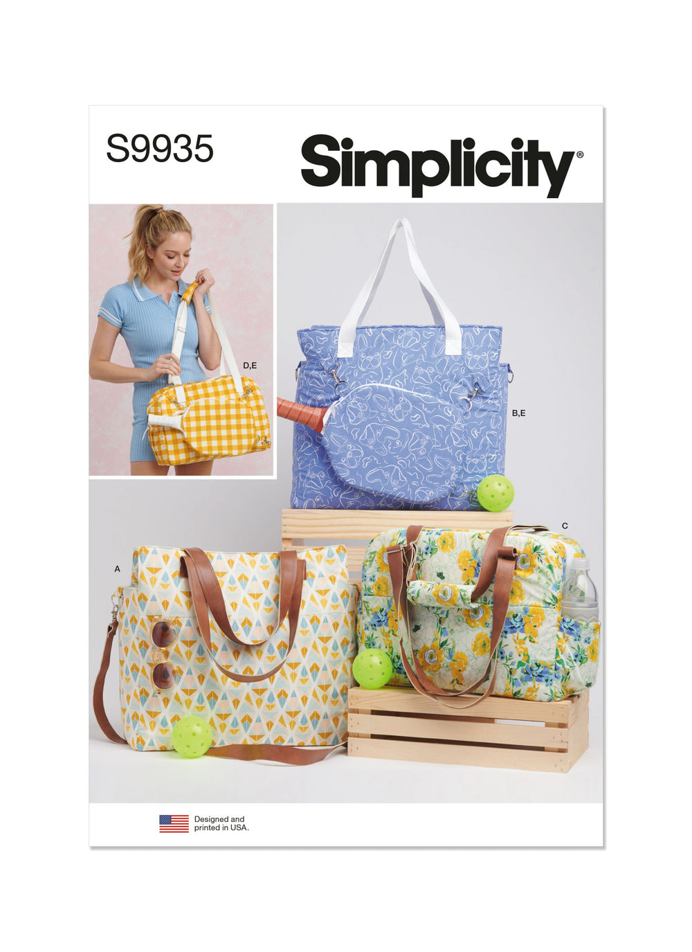 Simplicity Tote Bags S9935