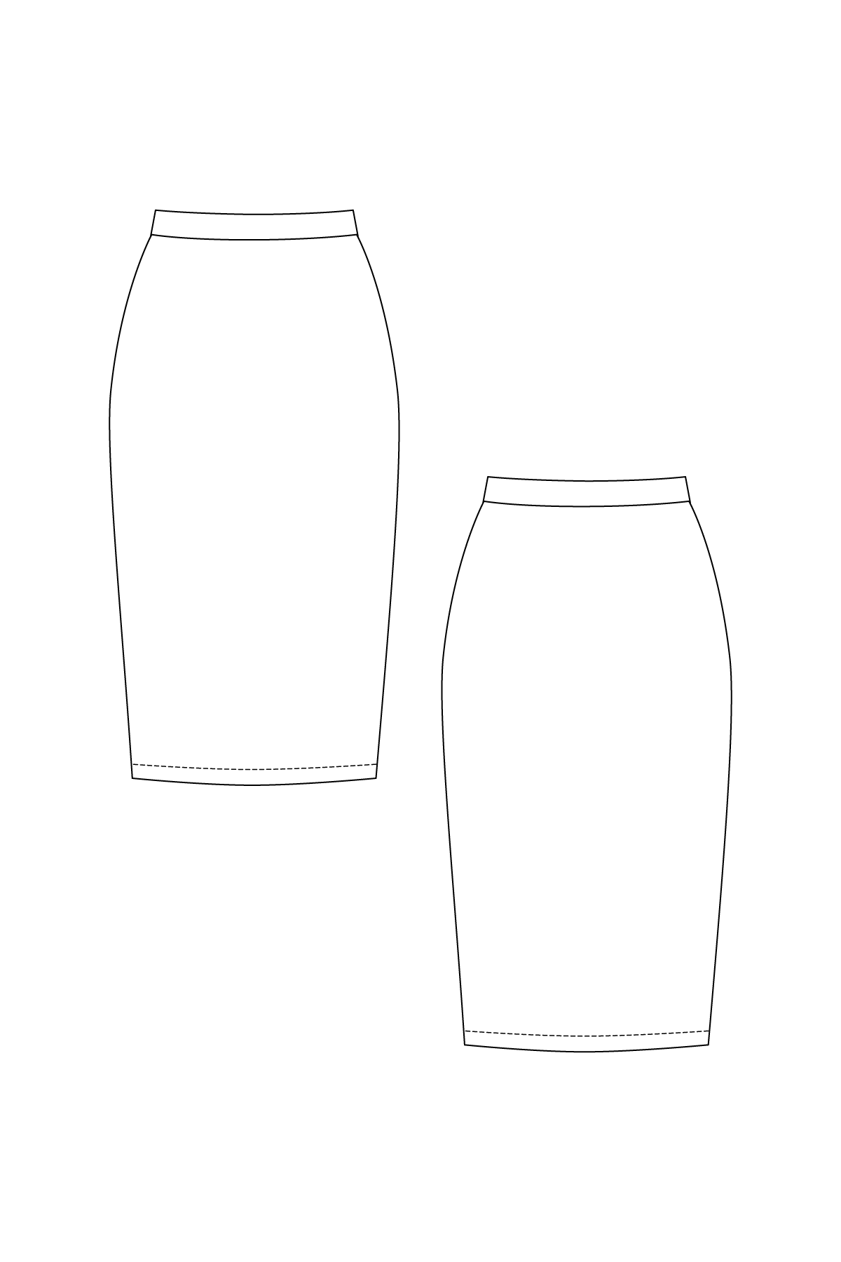 Named Shadi Pencil Skirt