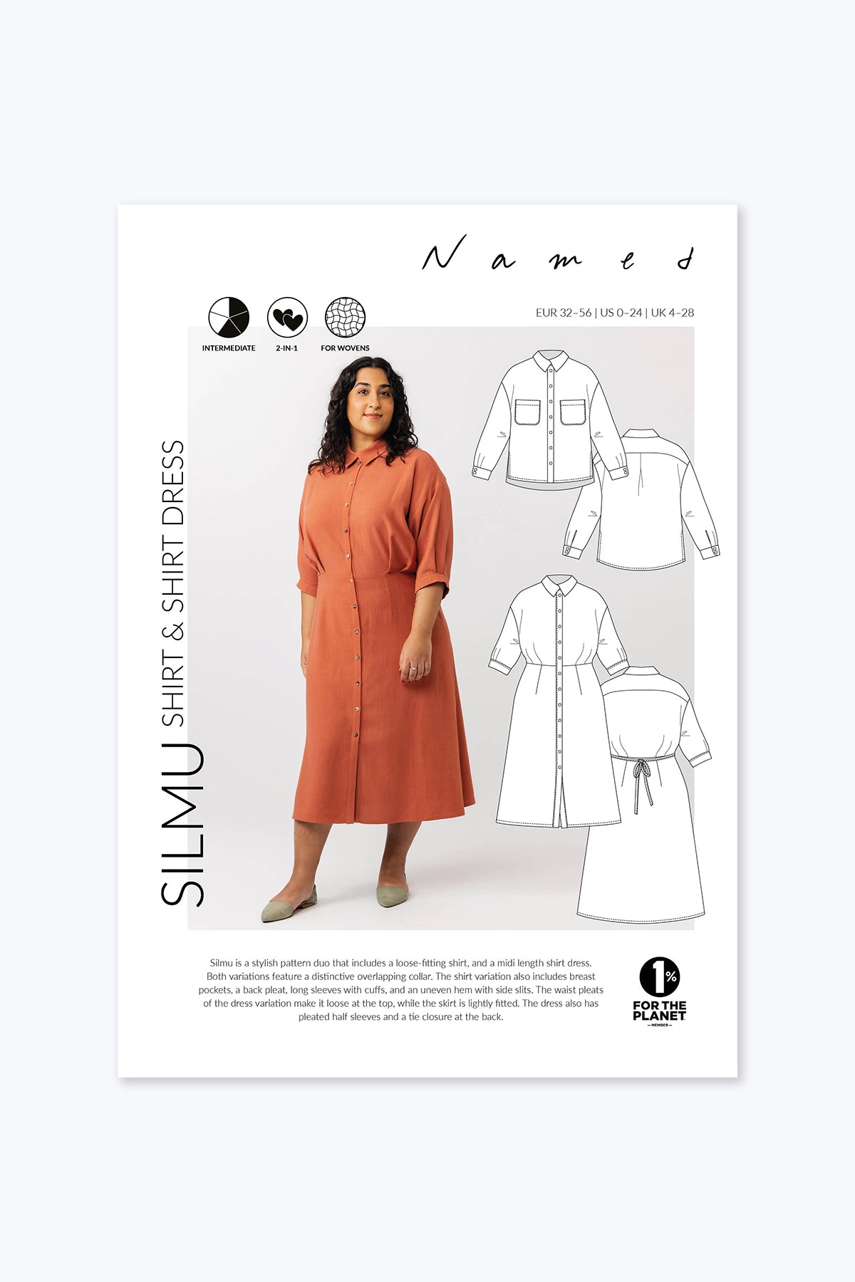 Named Silmu Shirt and Shirt Dress