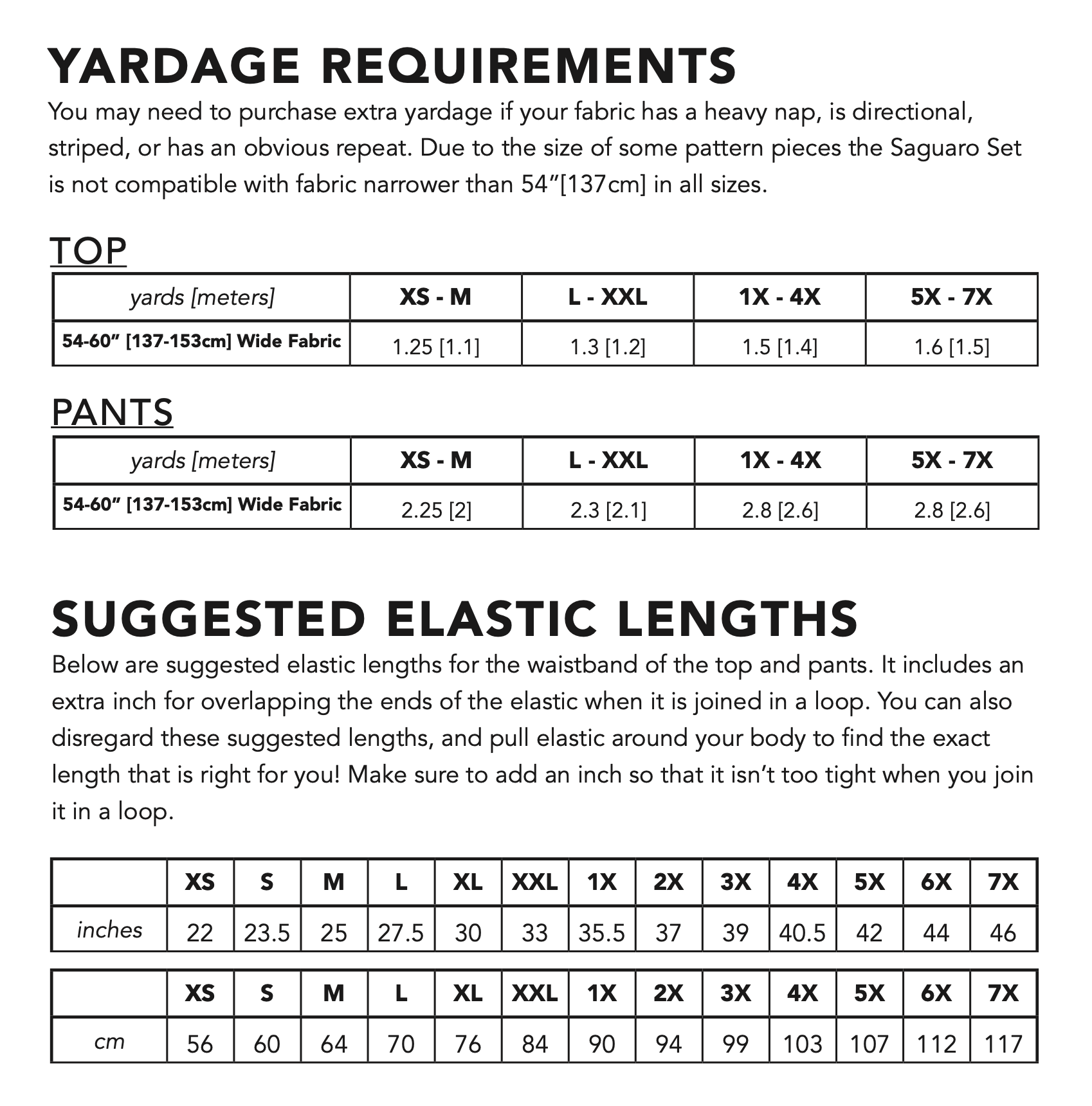 Friday Pattern Company Saguaro Set