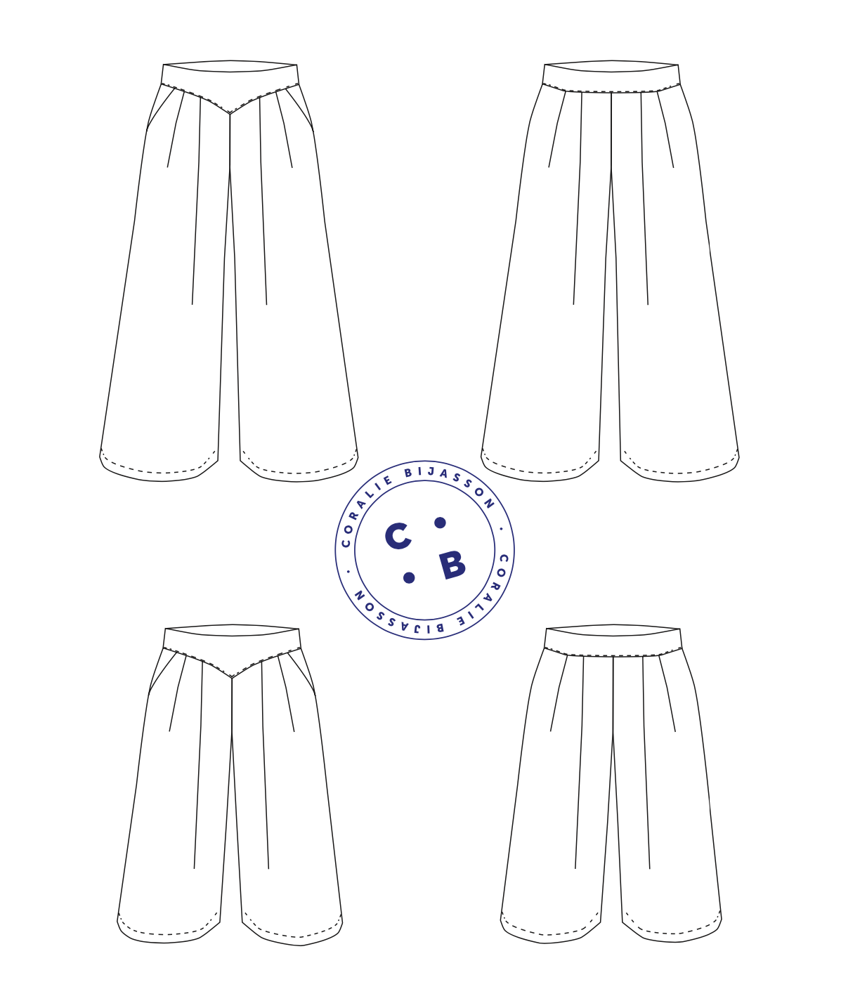 Coralie Bijasson Sanaz Culottes