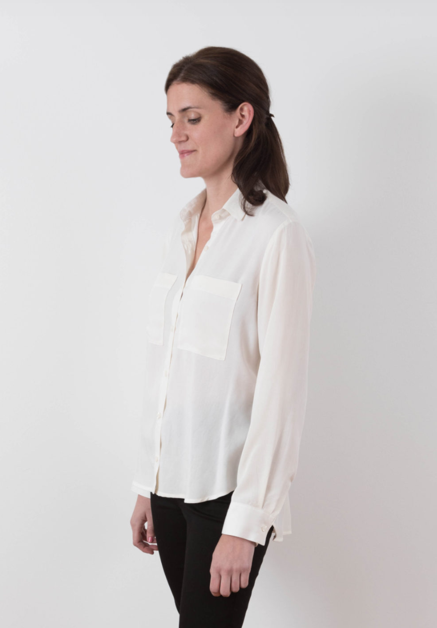 Buy the Archer Button up shirt sewing pattern from Grainline Studio from The Fold Line