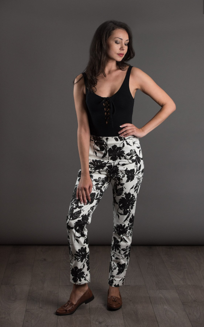 Buy the City trousers sewing pattern from The Avid Seamstress from The Fold Line