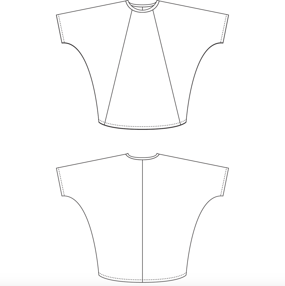 Sewing Patterns by Masin Unisex Tulia Tee