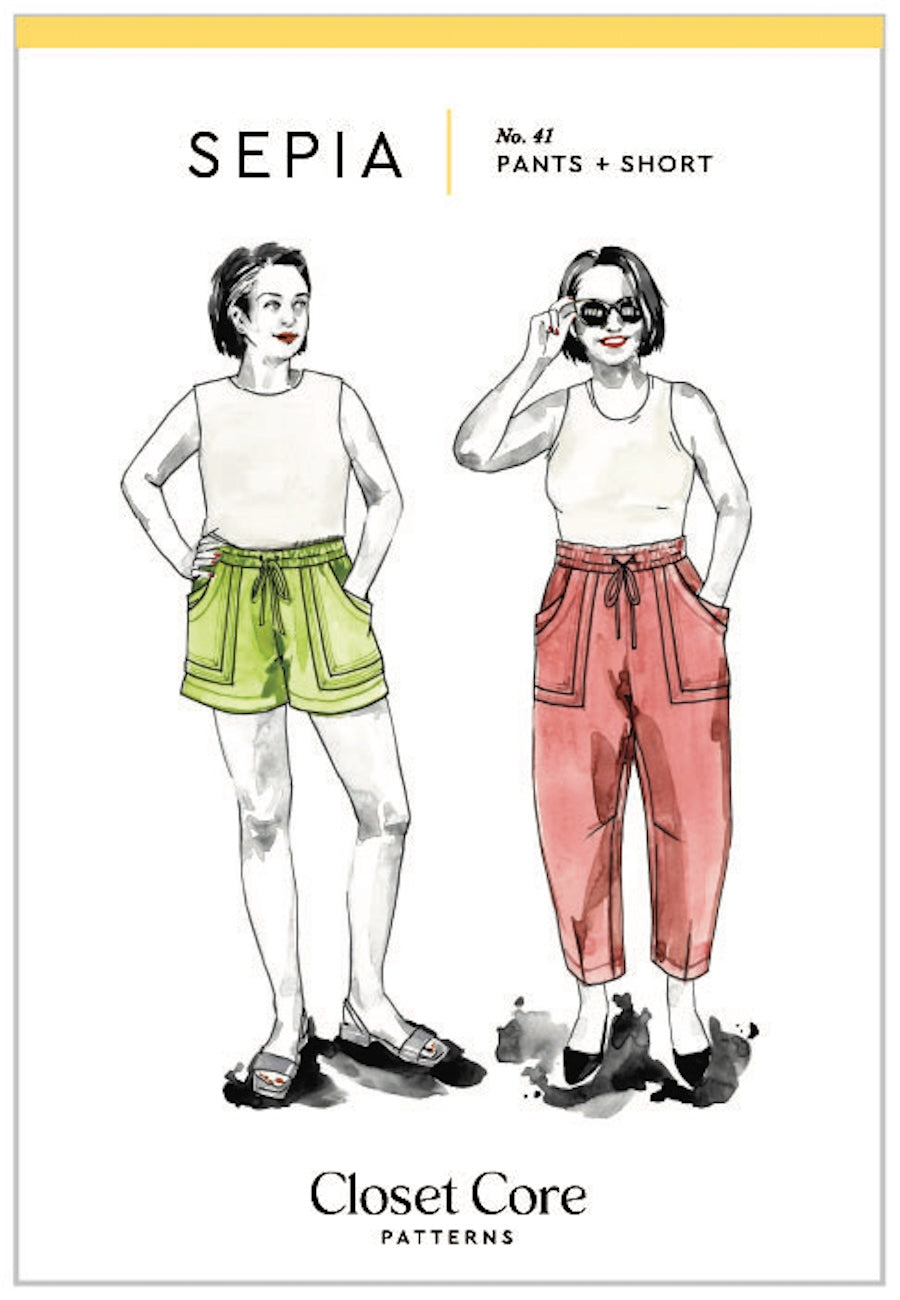 Closet Core Patterns Sepia Pants and Shorts