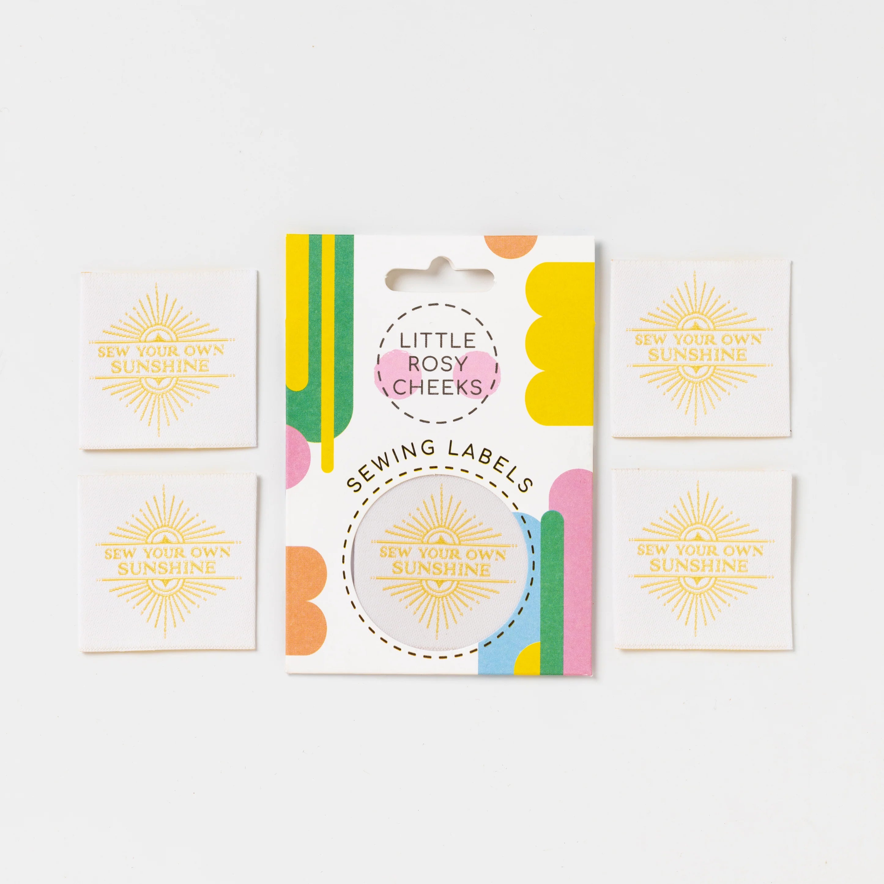 Little Rosy Cheeks 'Sew Your Own Sunshine' Labels