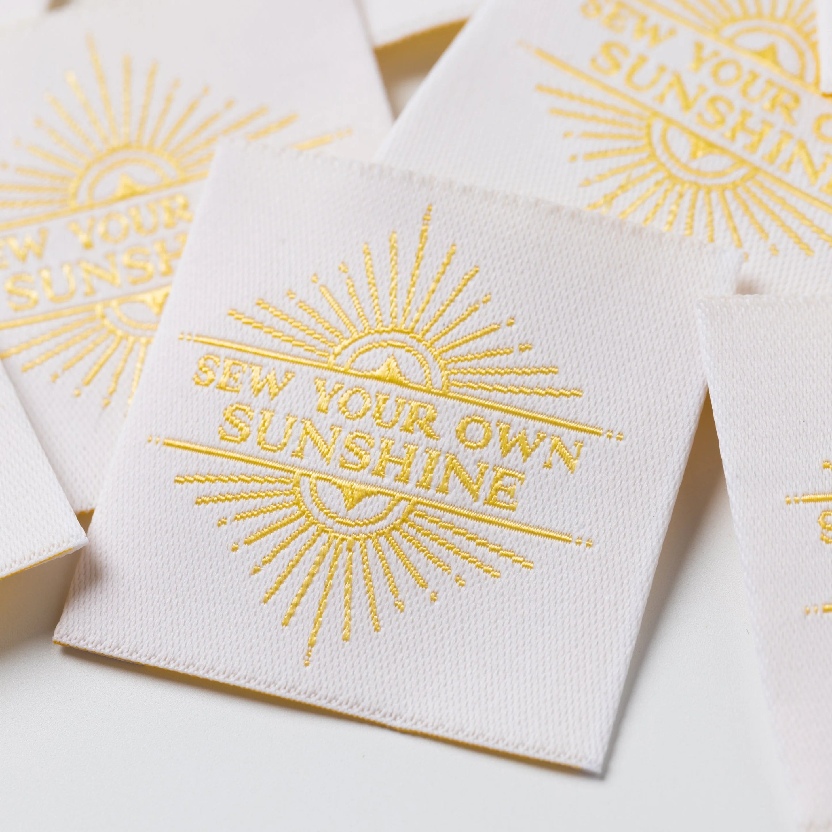 Little Rosy Cheeks 'Sew Your Own Sunshine' Labels