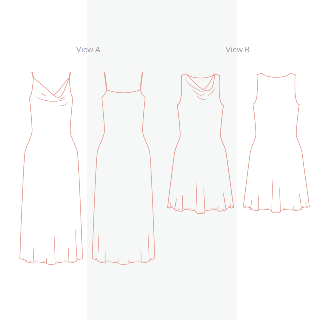 Sewing Patterns by Masin Sicily Slip Dress