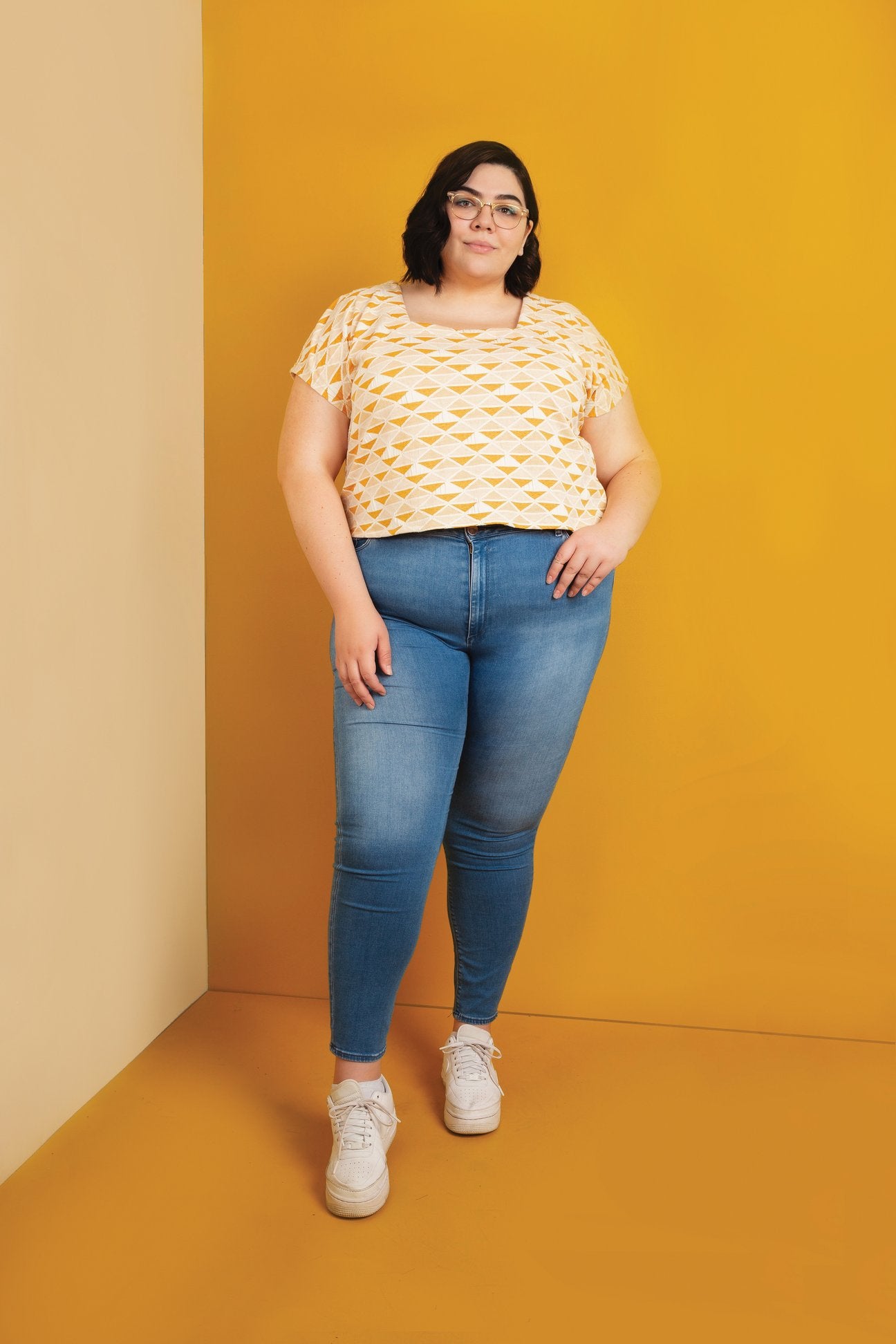 Friday Pattern Company Square Neck Top