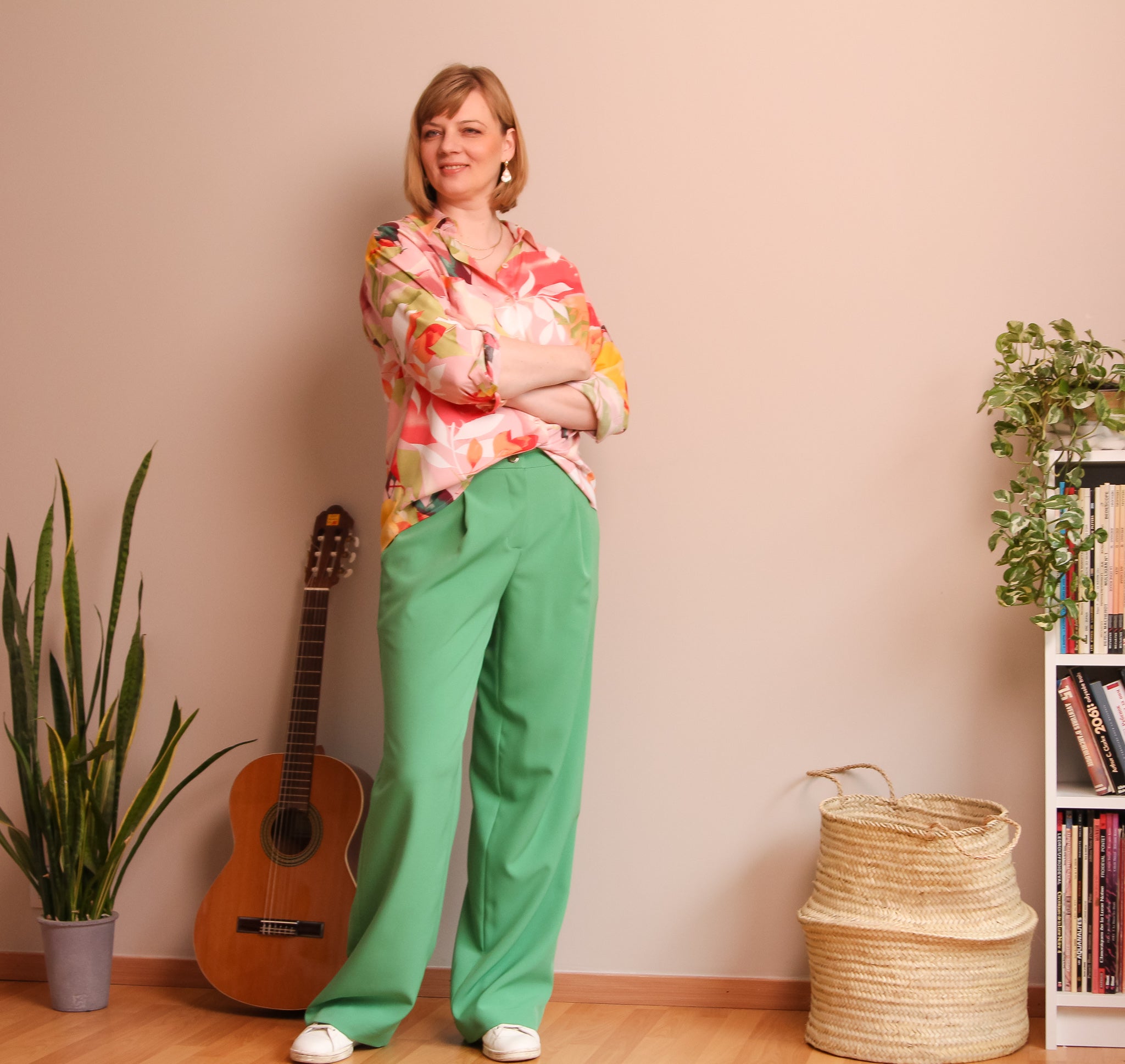 Lenaline Patterns Stas Trousers