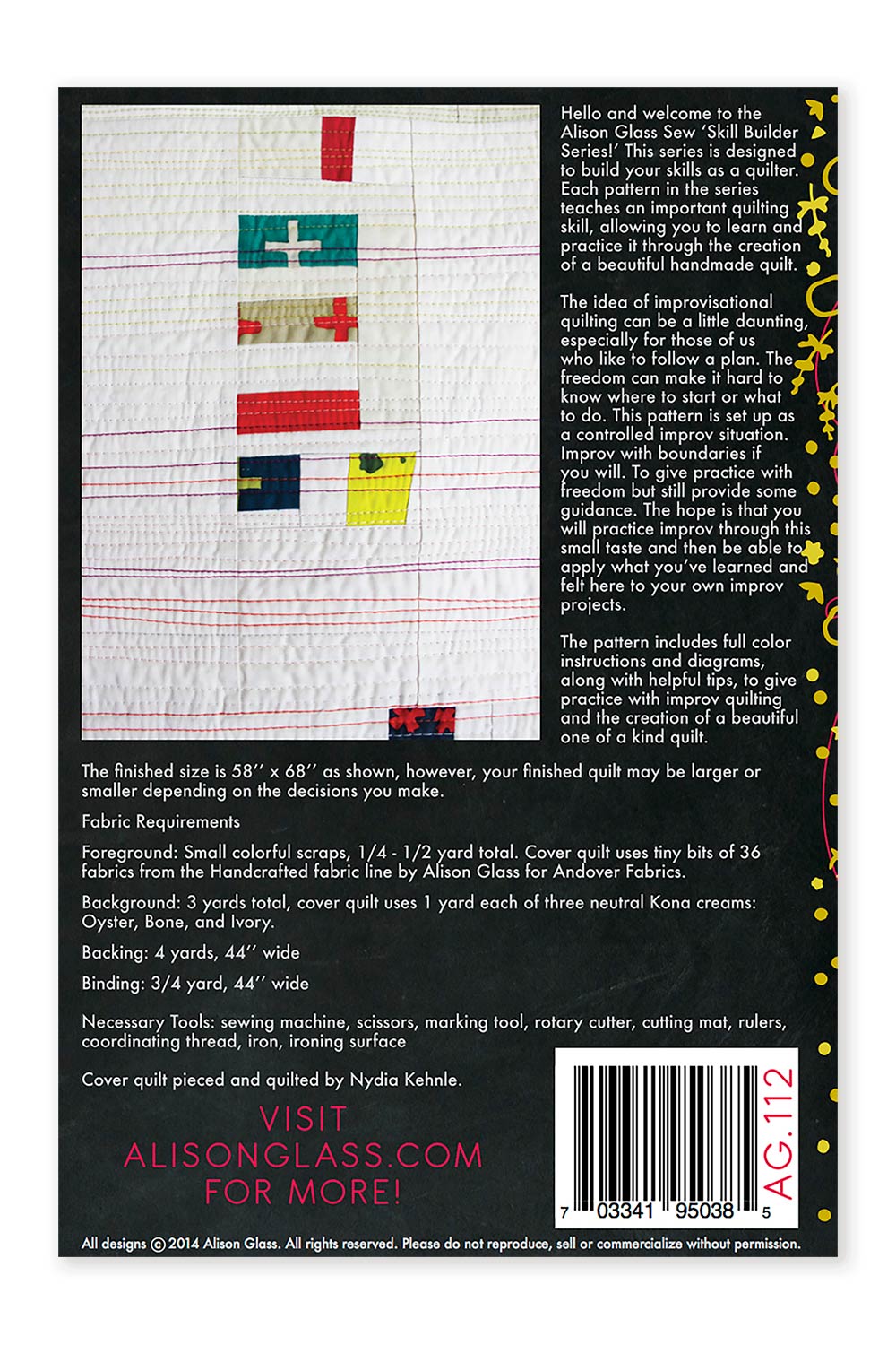 Alison Glass Swatch Quilt