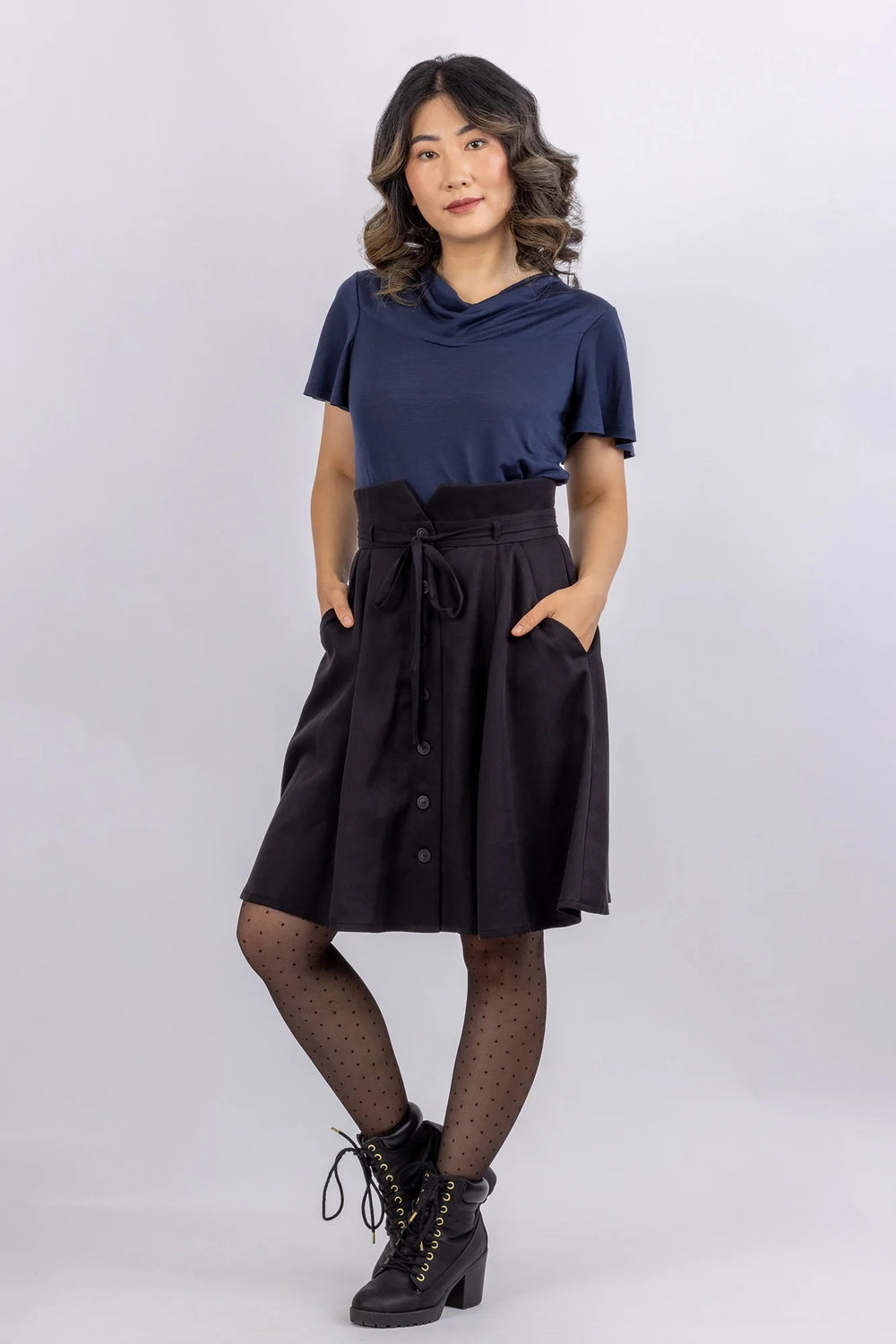 Forget-me-not Patterns Sylvie Top