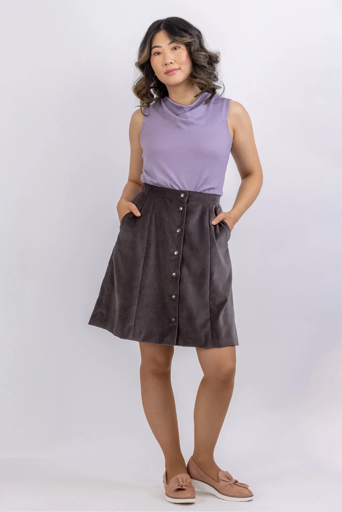 Forget-me-not Patterns Sylvie Top