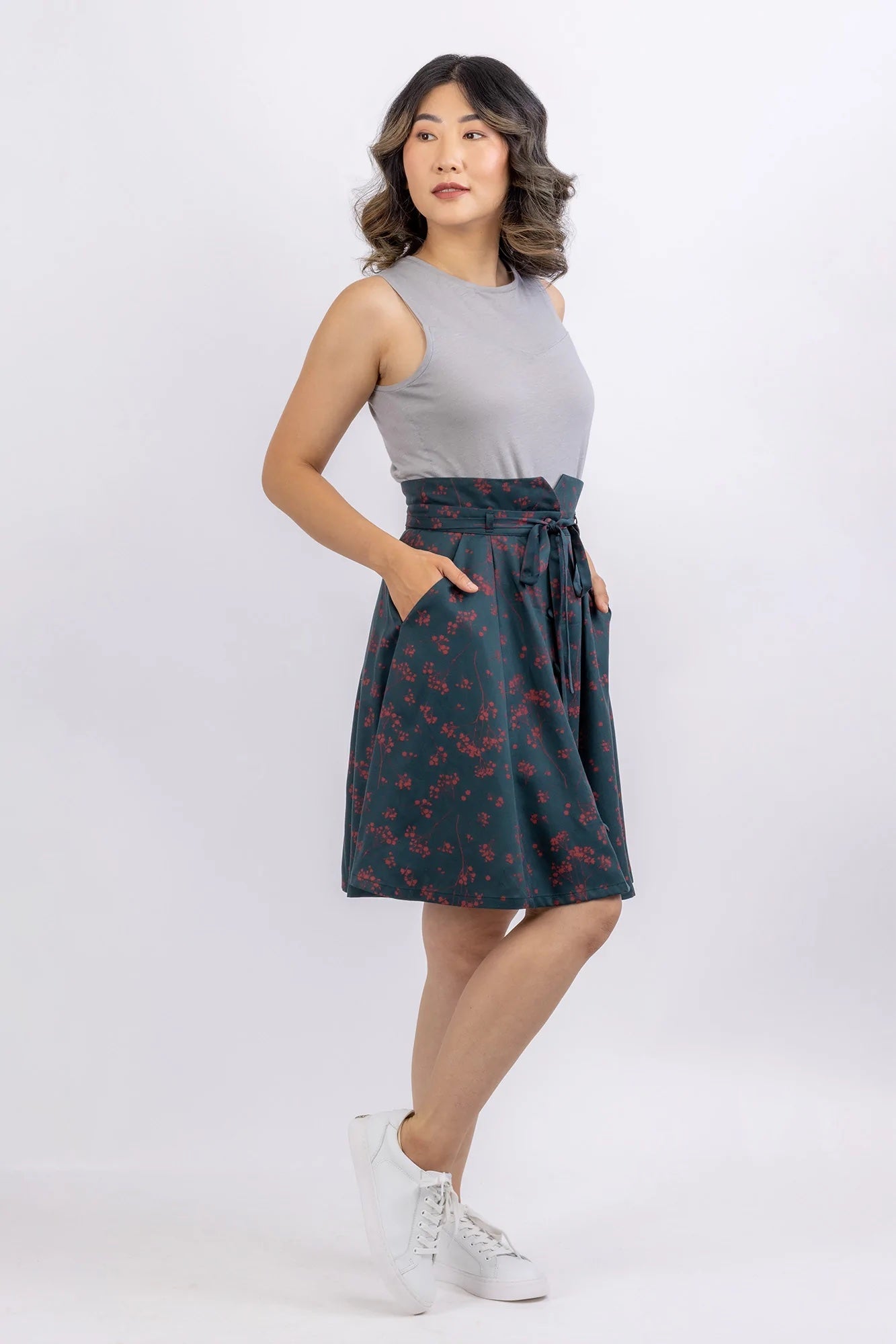 Forget-me-not Patterns Sylvie Top