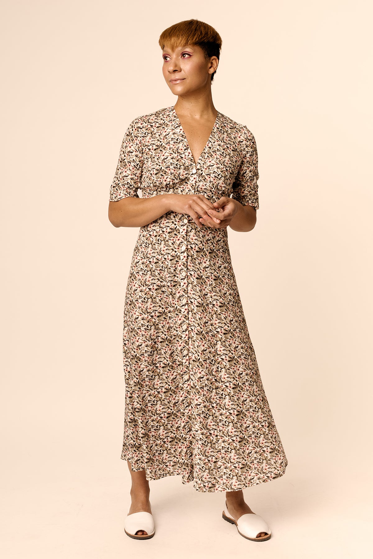 Named Taika Blouse Dress โ The Fold Line