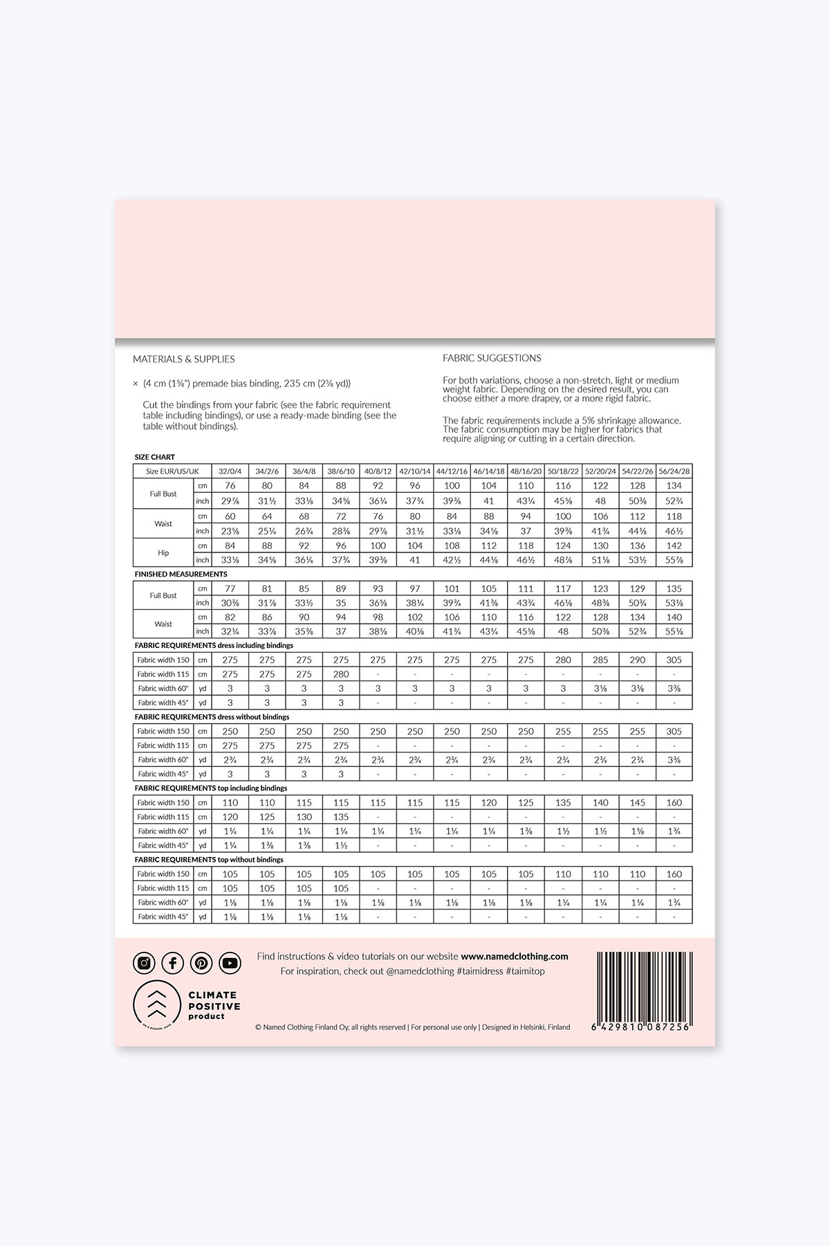 Named Taimi Dress and Top