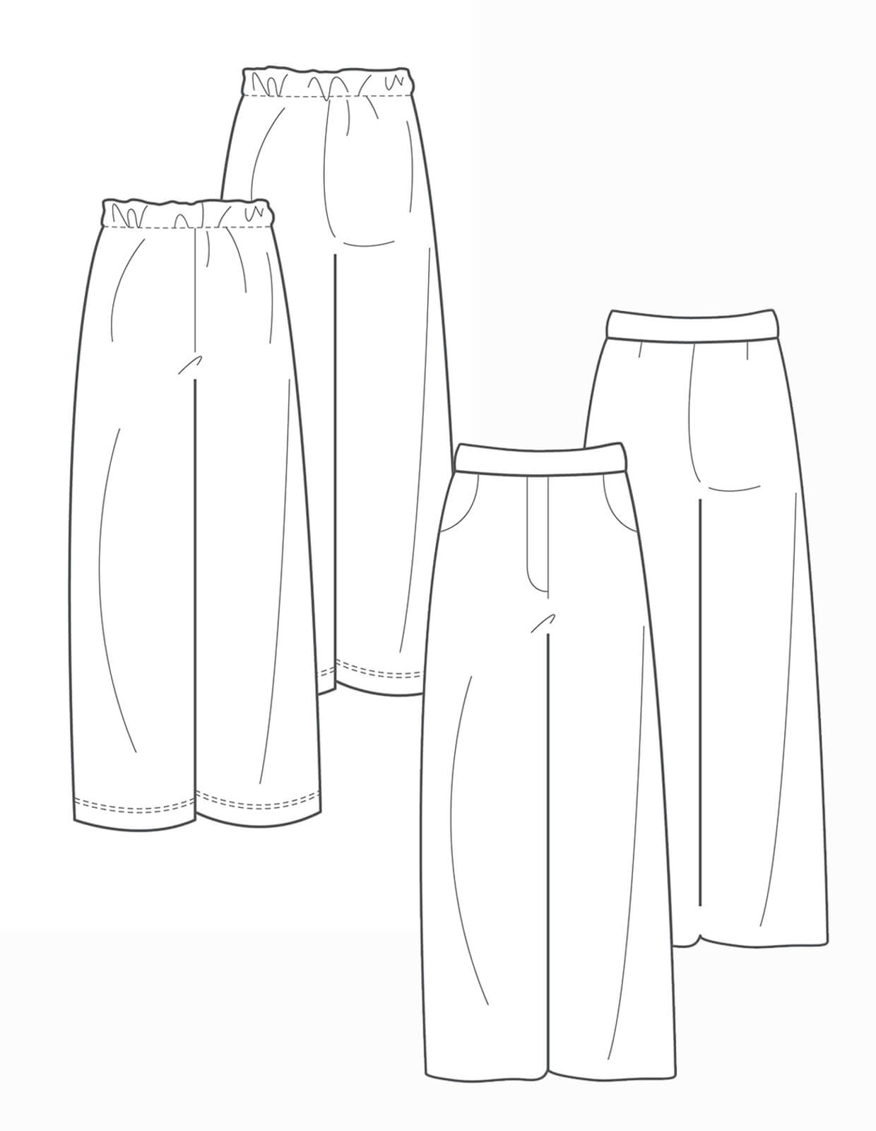 The Maker's Atelier Wide-legged Trouser