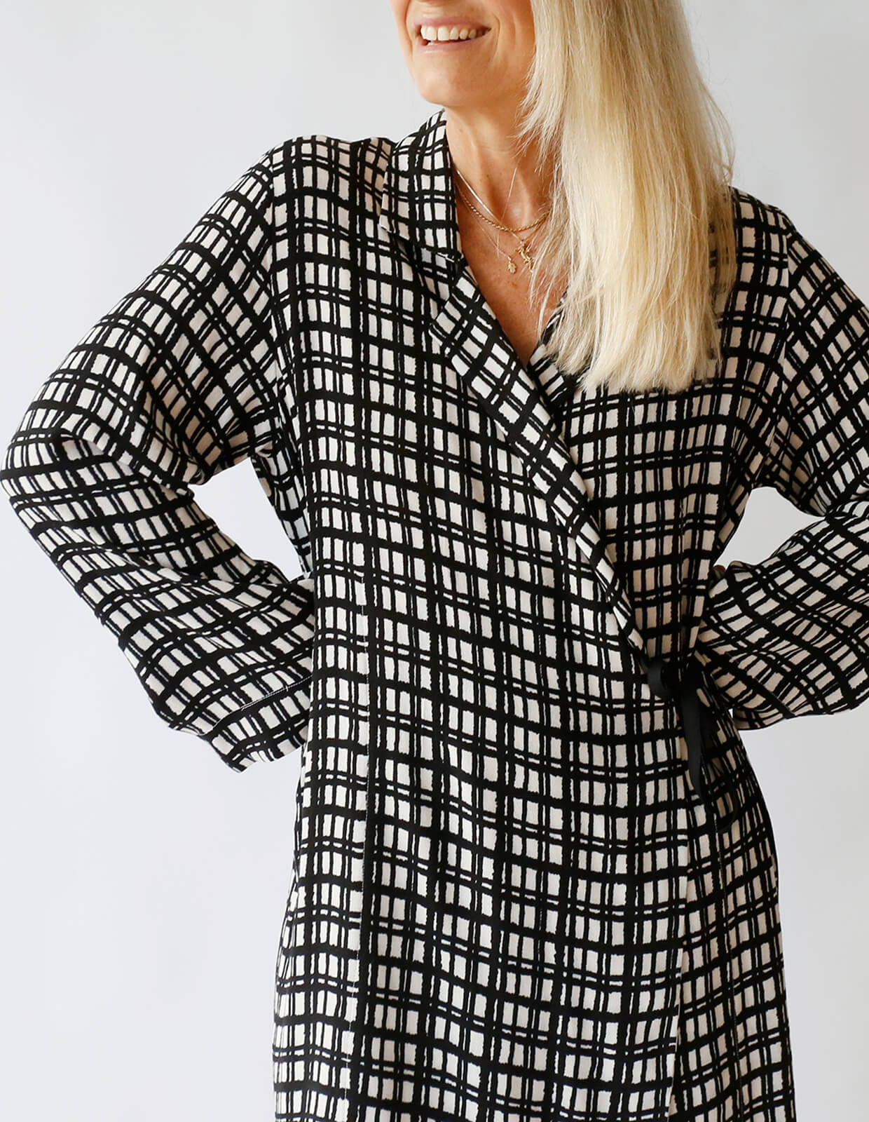 The Maker's Atelier Woven Wrap Dress