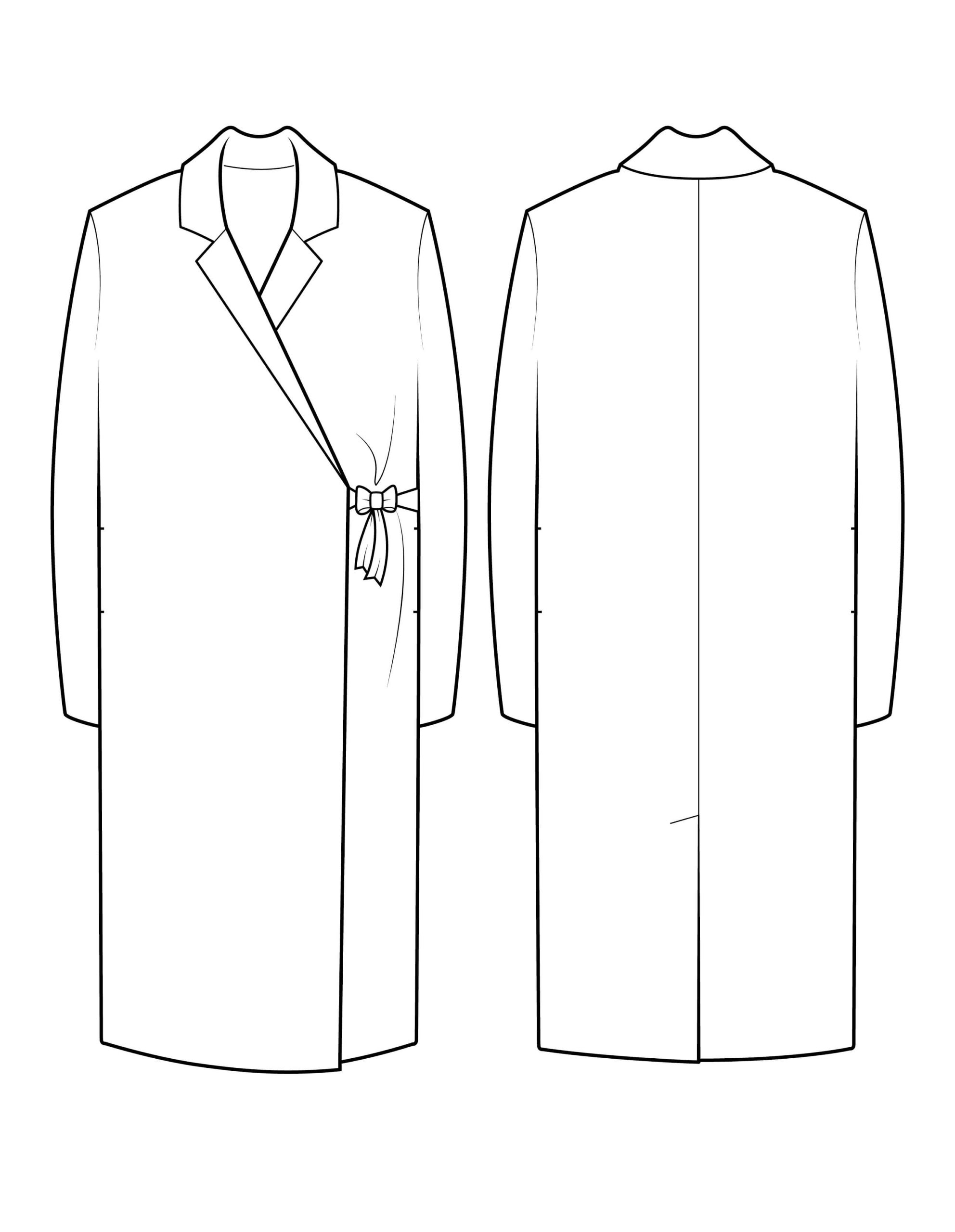 The Maker's Atelier Woven Wrap Dress