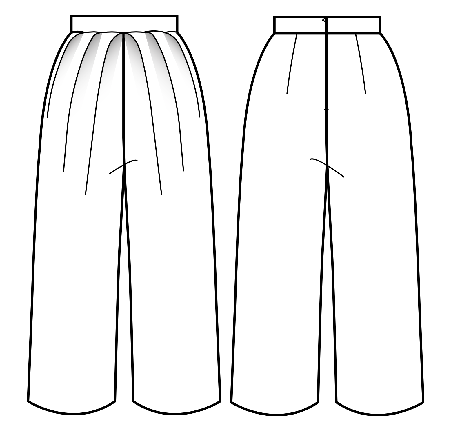 Trend Patterns TPC6 Pleated Front Trouser