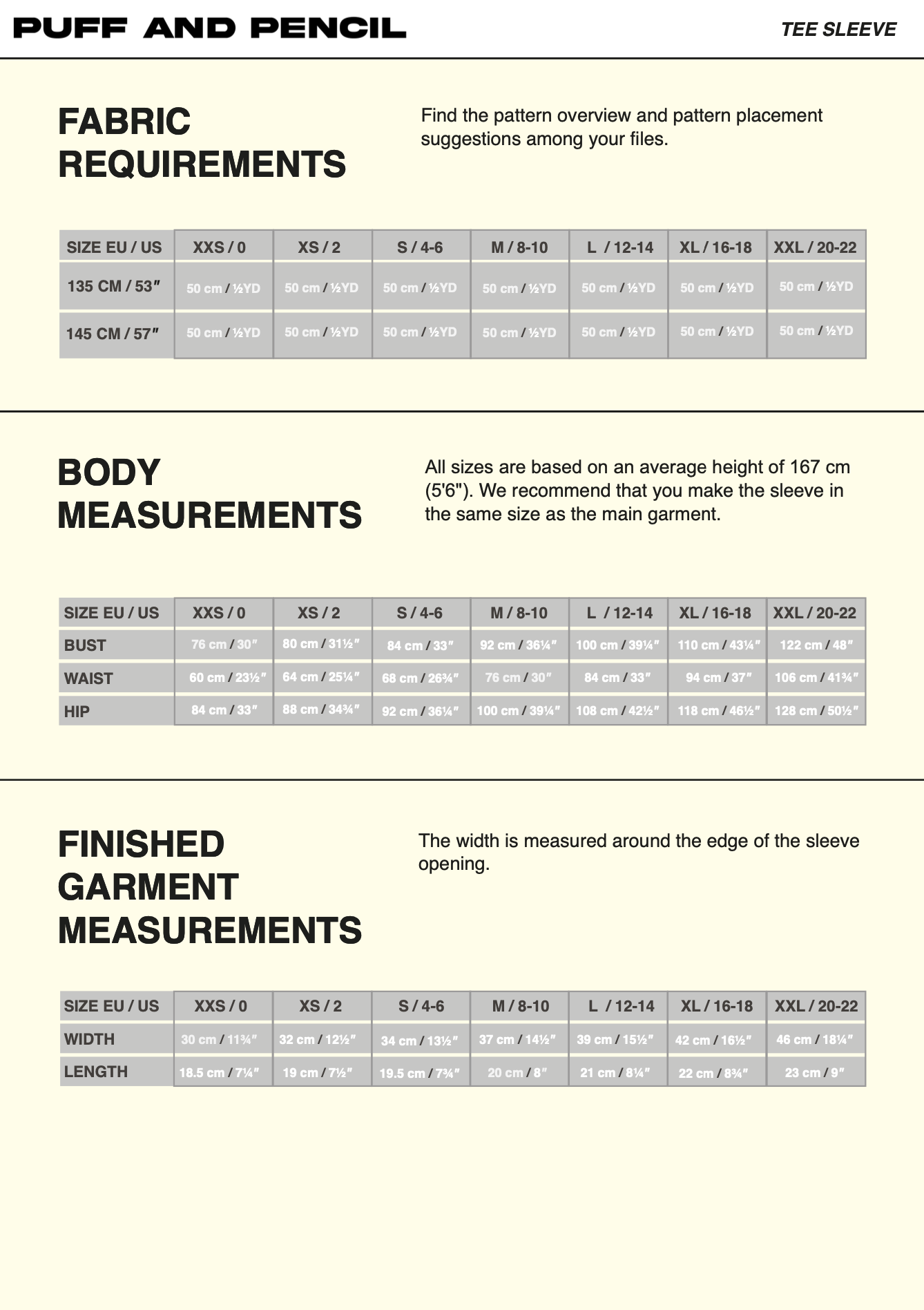 Puff and Pencil Palma Dress & Tee Sleeve