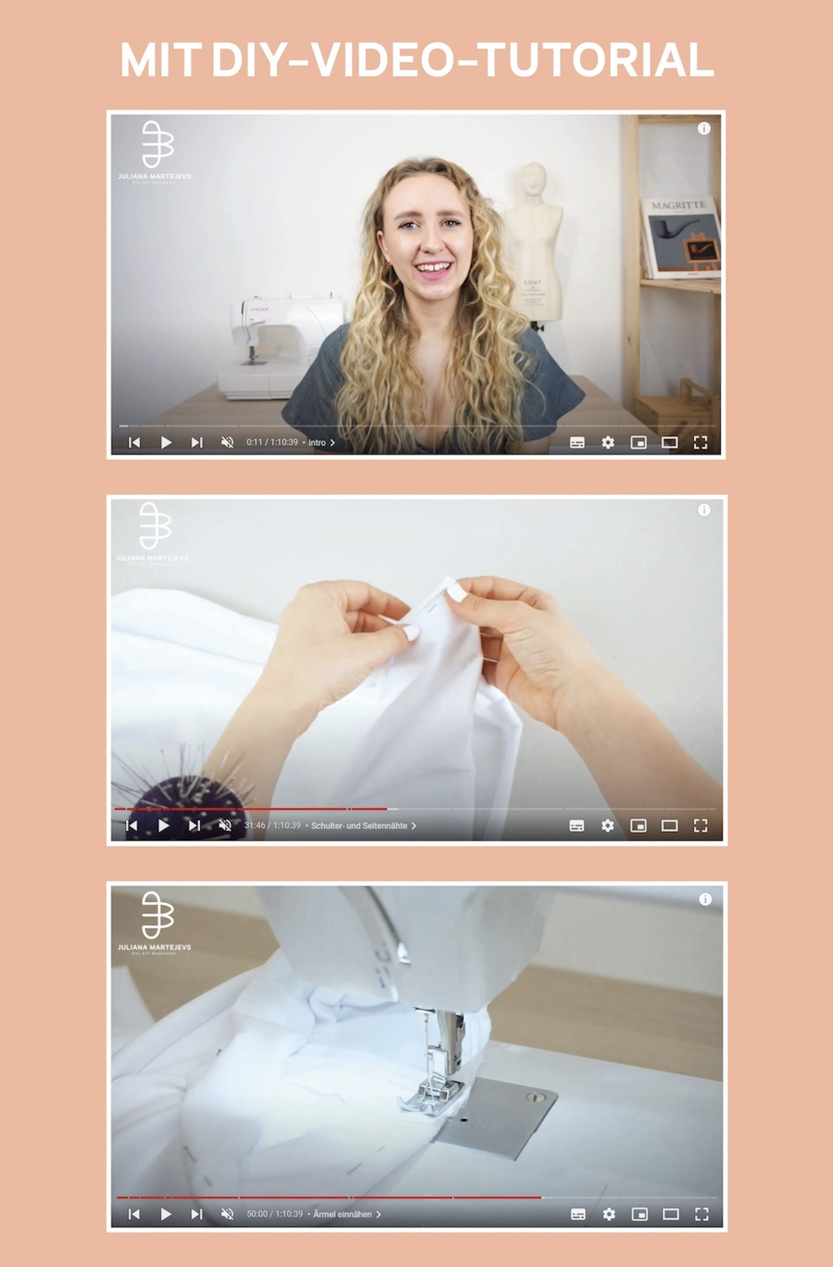 JULIANA MARTEJEVS Basic Long Sleeve Top