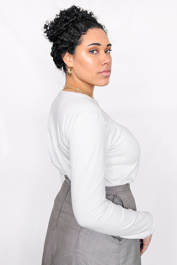 JULIANA MARTEJEVS Basic Long Sleeve Top