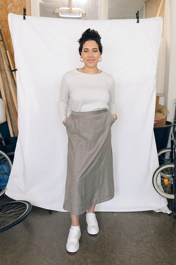 JULIANA MARTEJEVS Basic Long Sleeve Top