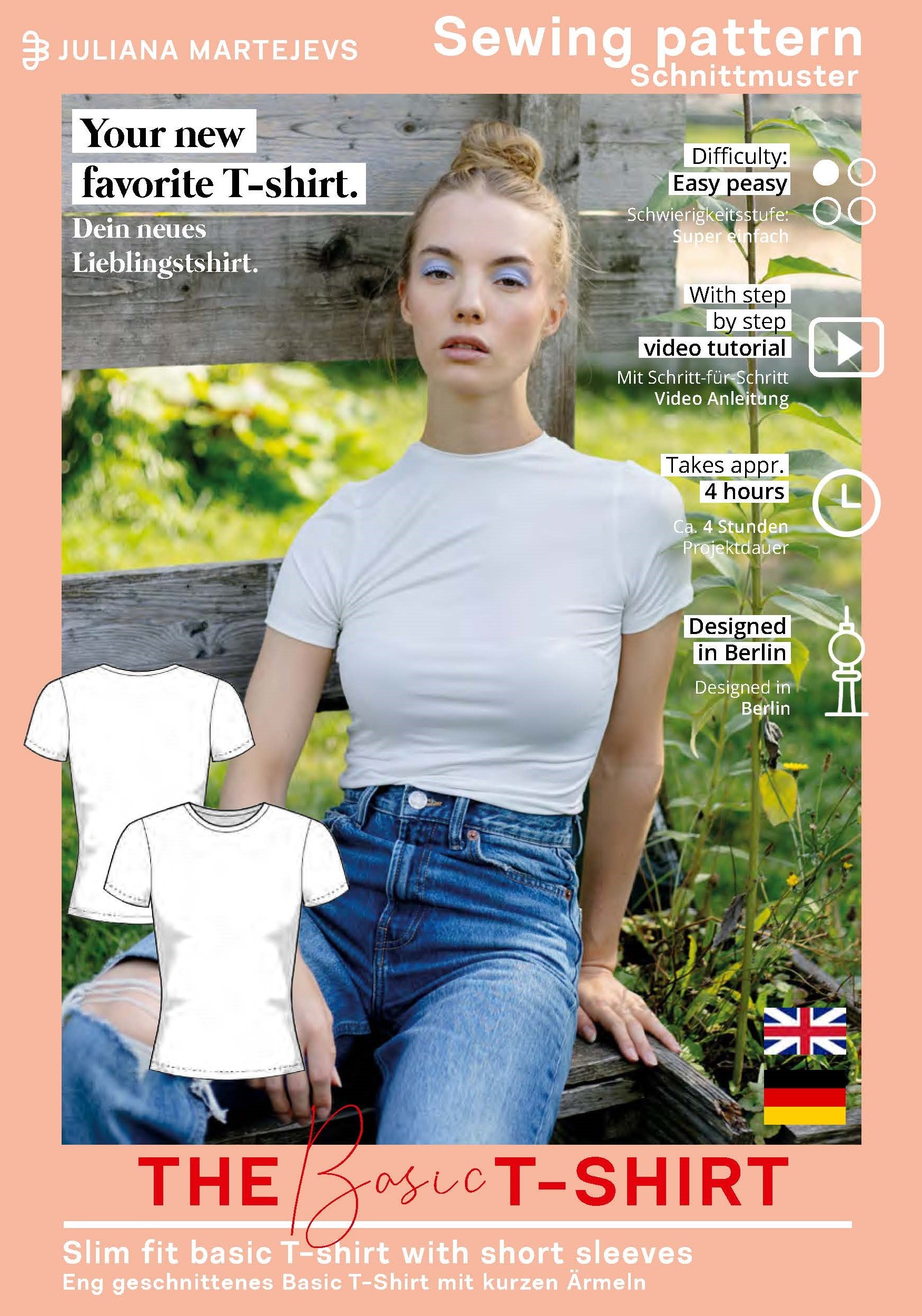 JULIANA MARTEJEVS Basic T-shirt