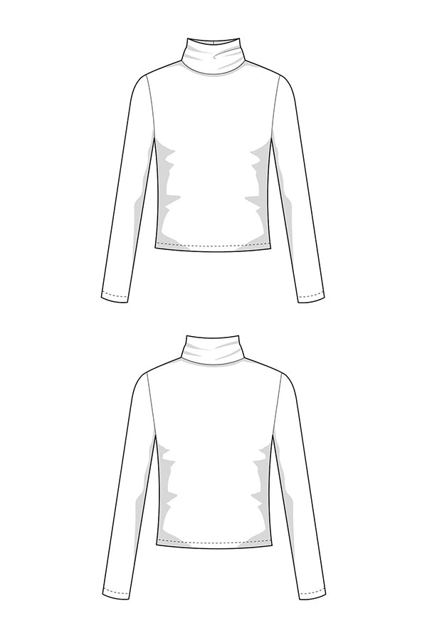 JULIANA MARTEJEVS Basic Turtleneck