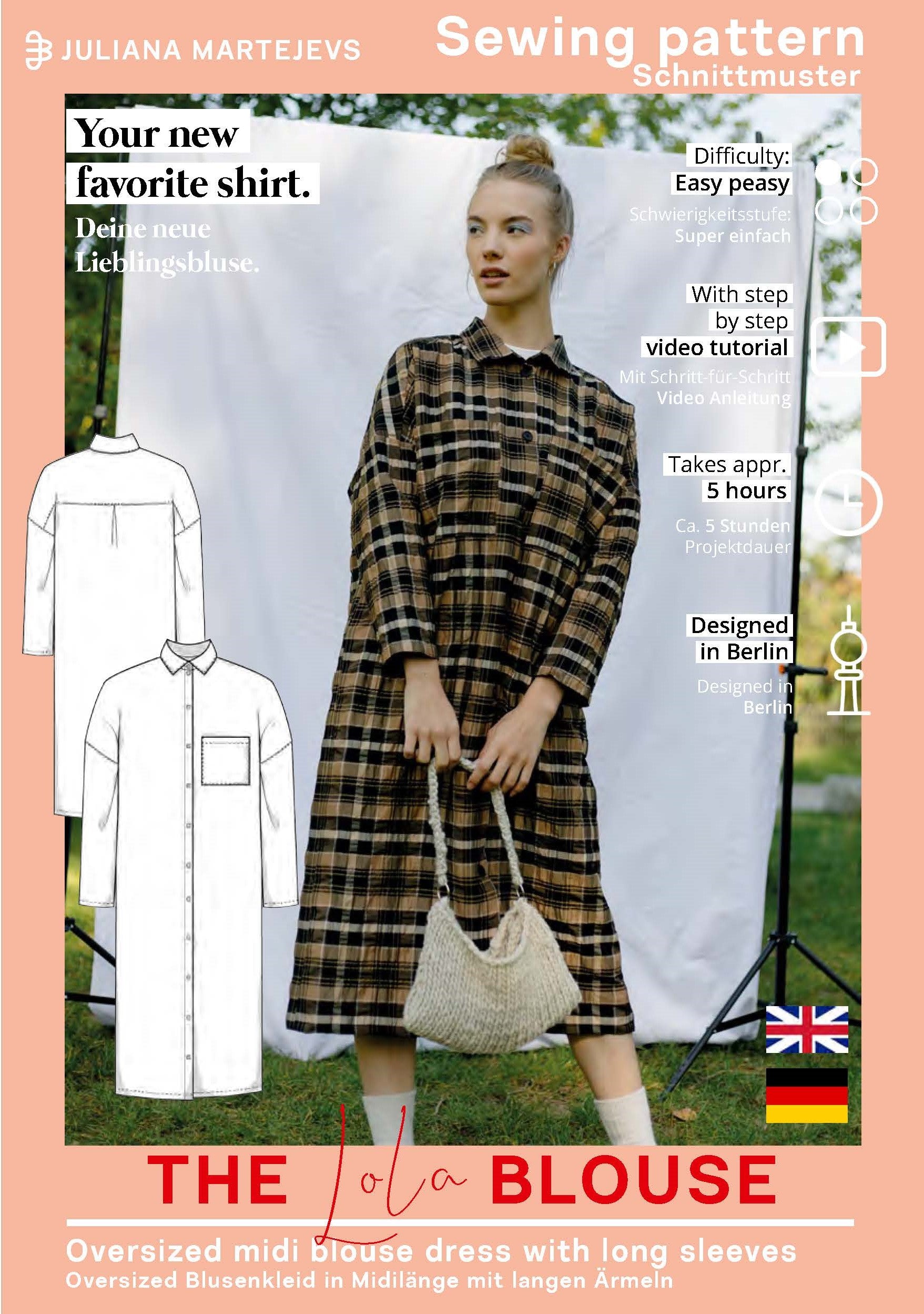 JULIANA MARTEJEVS Lola Blouse Dress