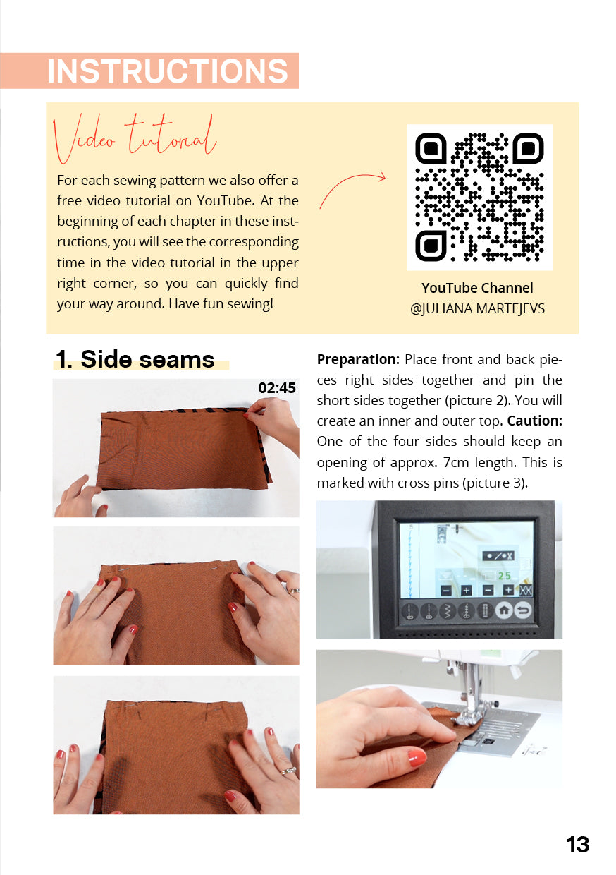 JULIANA MARTEJEVS Xenia Top (free)