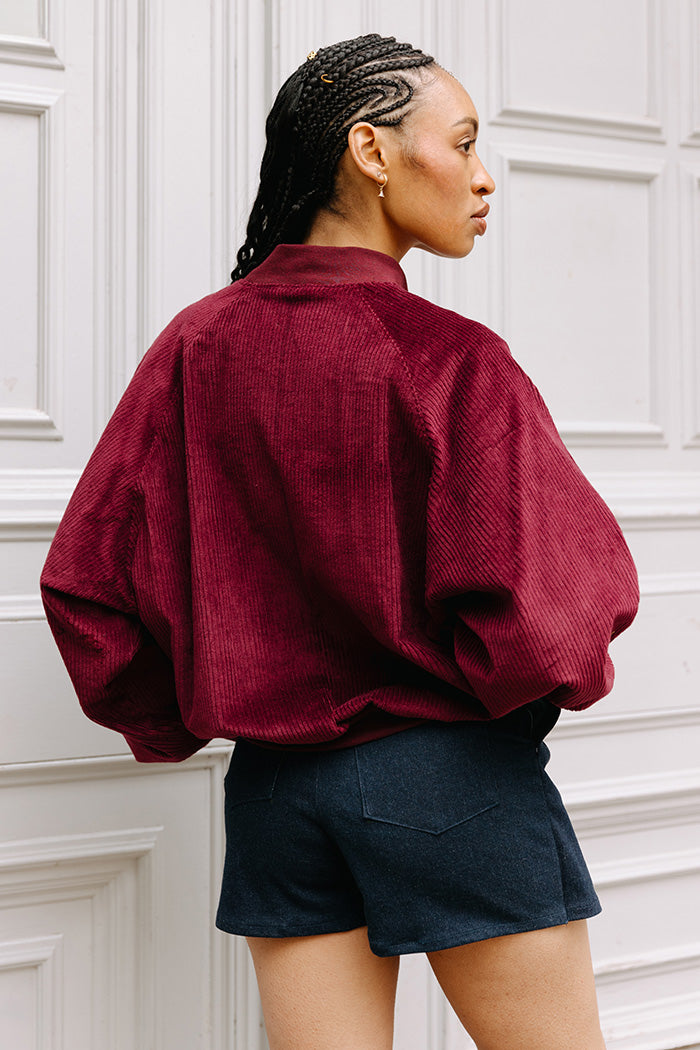 JULIANA MARTEJEVS Audrey Bomber Jacket