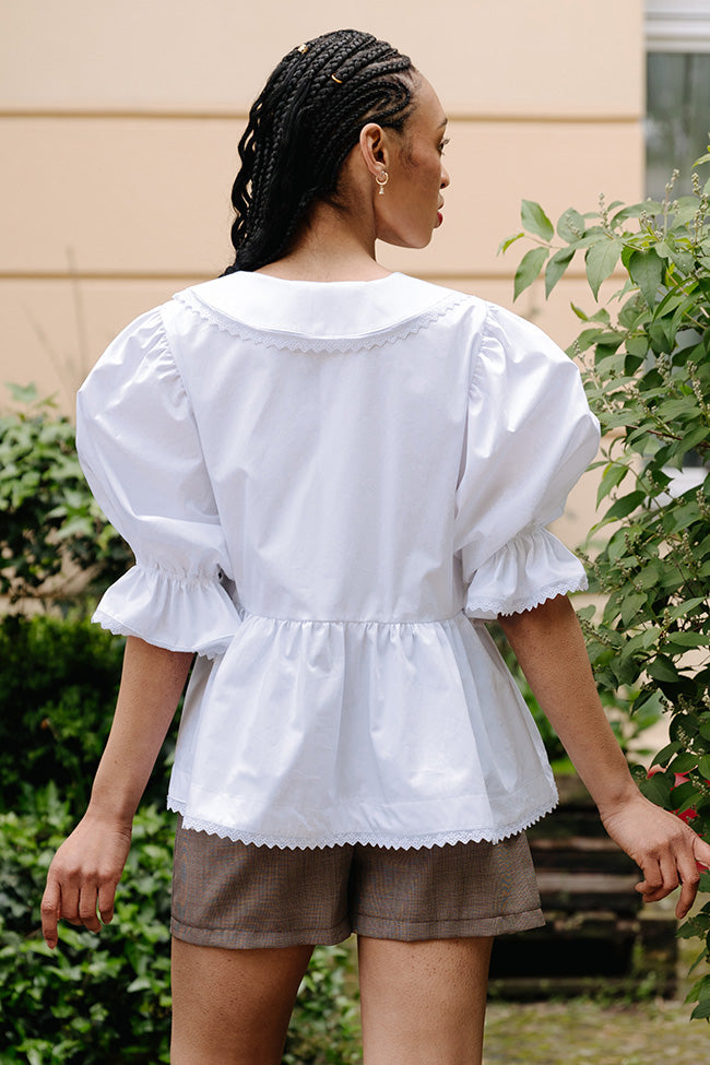 JULIANA MARTEJEVS Daphne Wrap Blouse