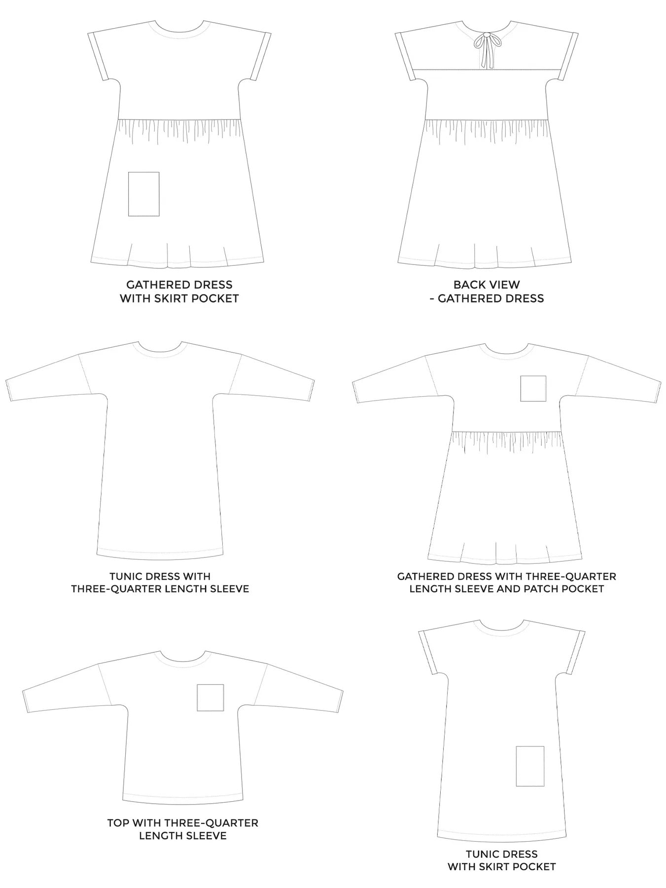 Tilly and the Buttons Stevie Tunic Add-on