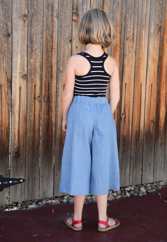 True Bias Mini Emerson Crop Pant and Short