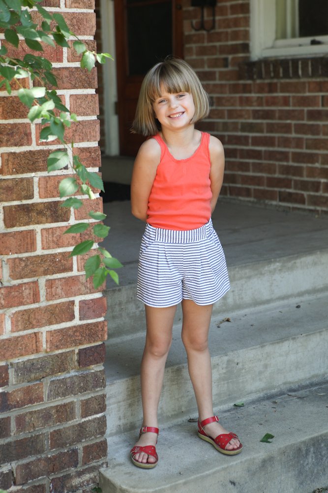 True Bias Mini Emerson Crop Pant and Short