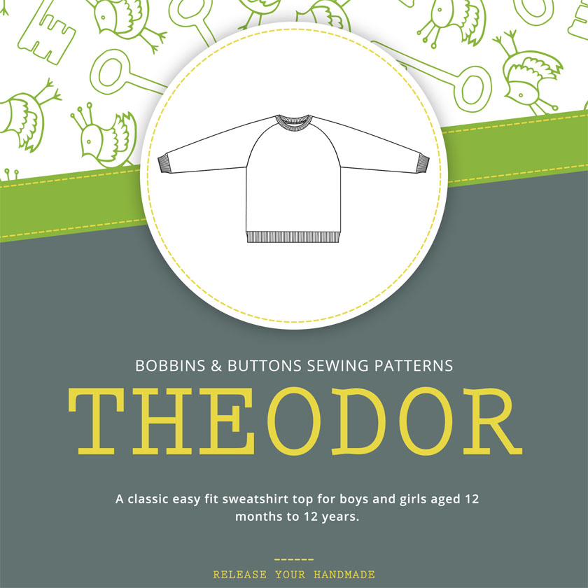 Bobbins and Buttons Theodor Sweatshirt