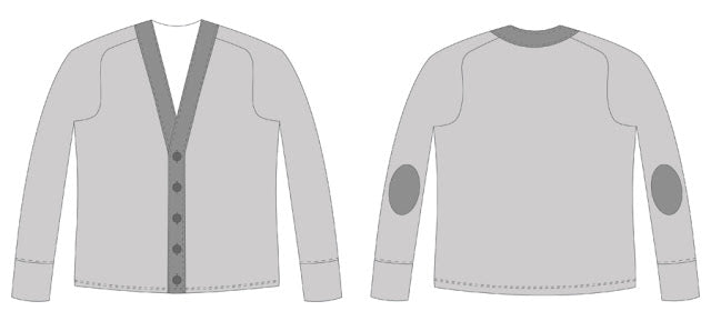 Jennifer Lauren Handmade Auden Cardigan