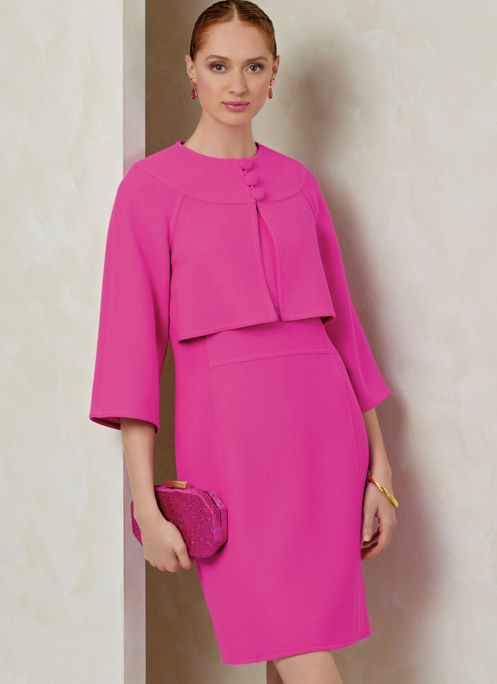 Vogue Dress and Jacket V2085