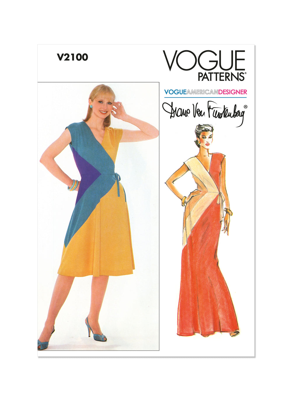 Vogue Dress V2100