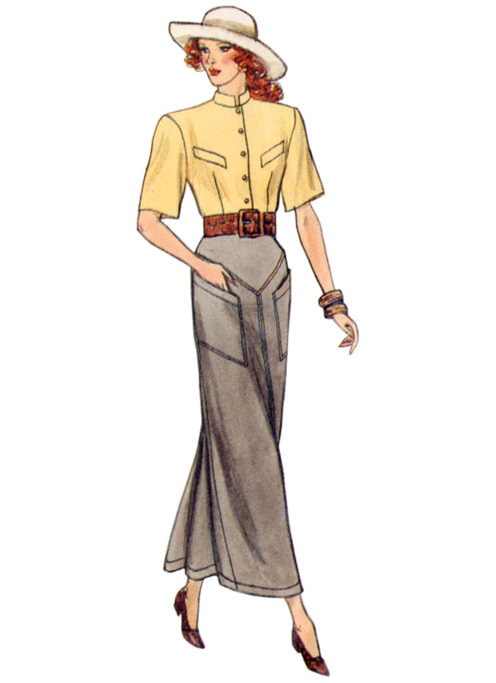Vogue Skirt V2102