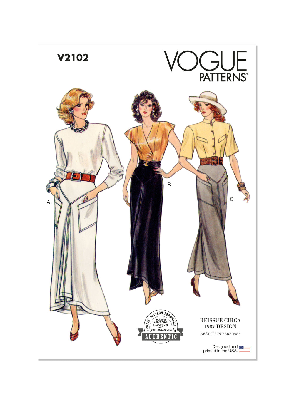 Vogue Skirt V2102