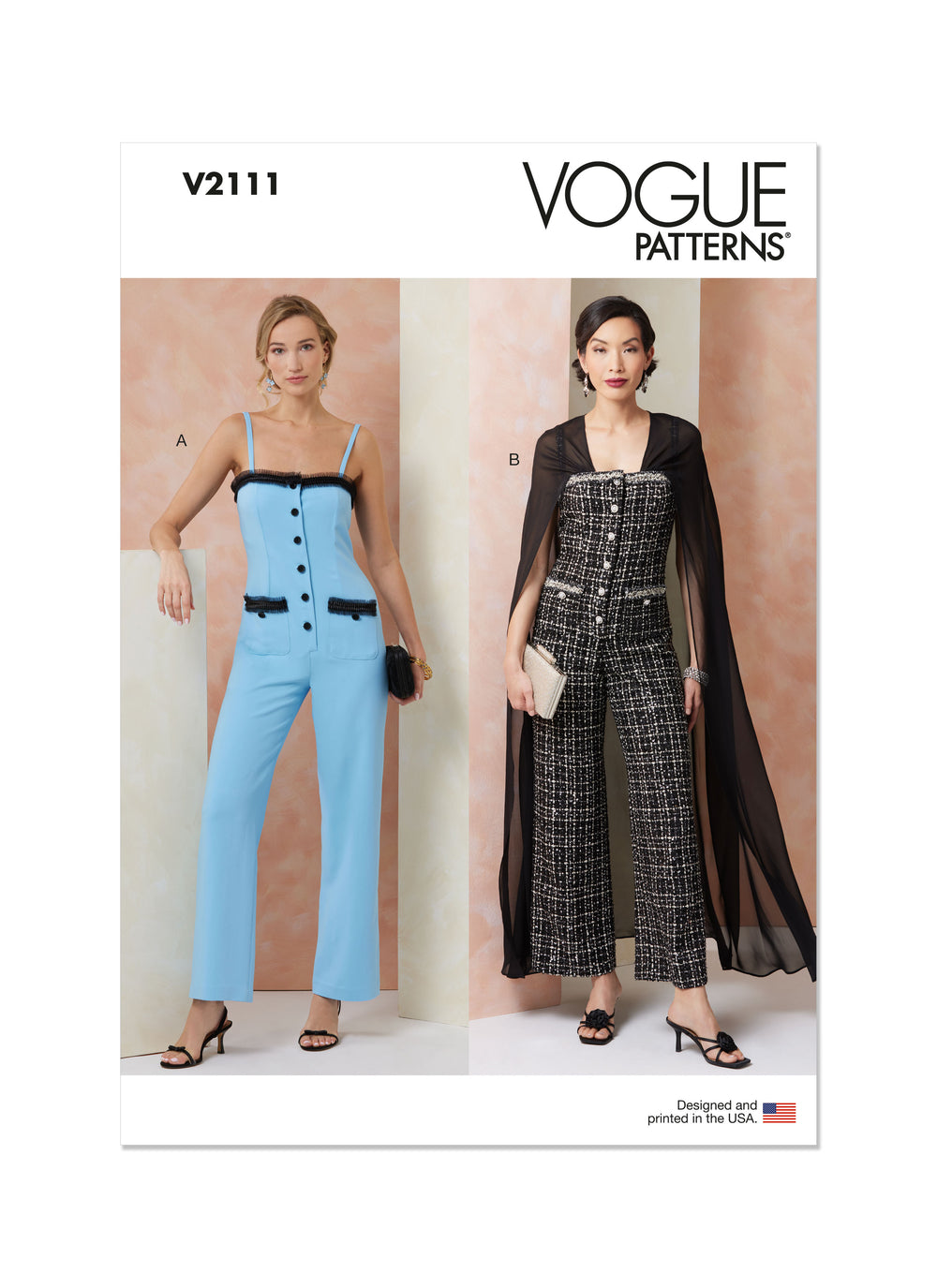 Vogue Jumpsuits V2111