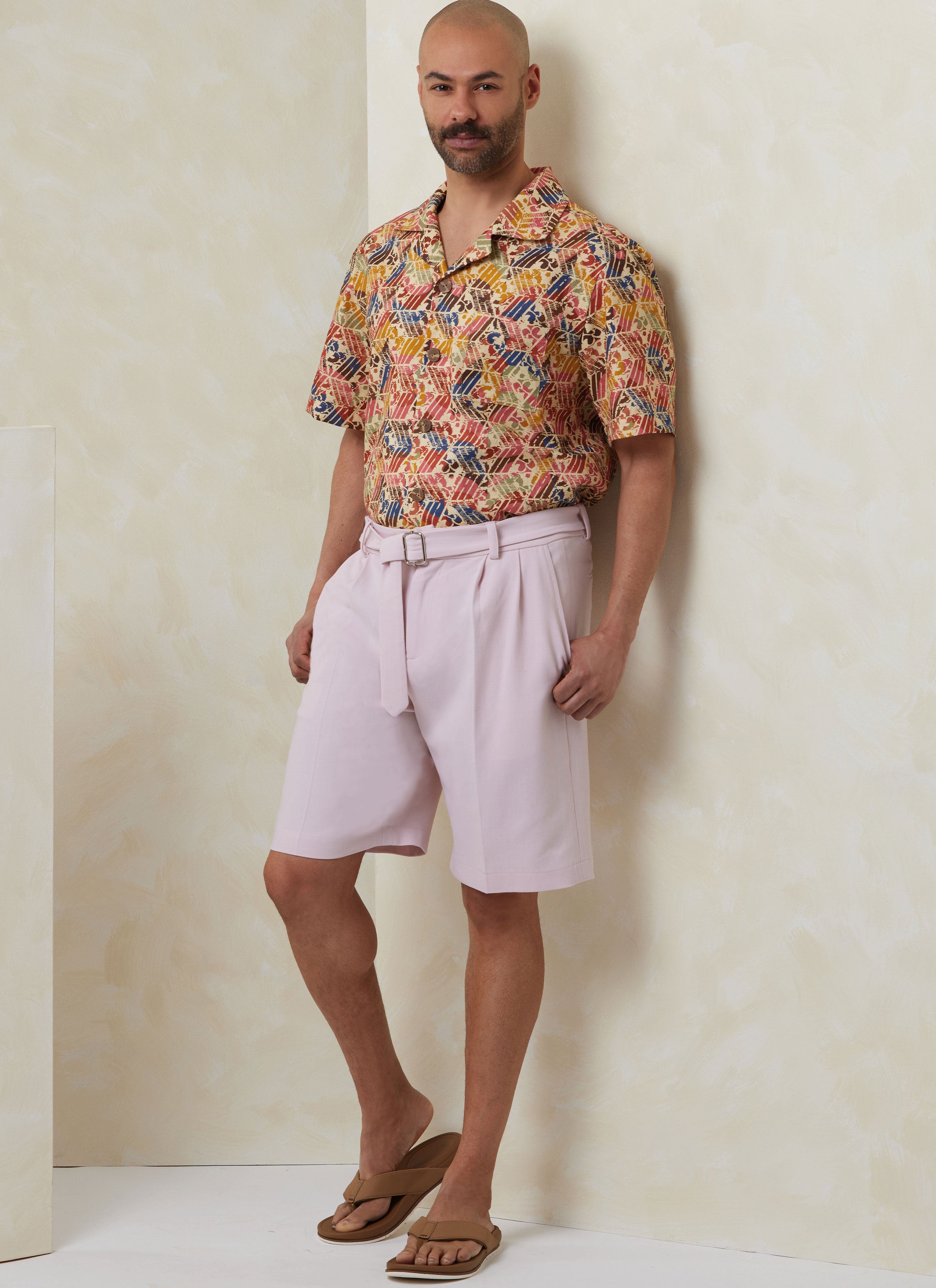 Vogue  Men's Shirt, Shorts, Trousers and Belt V2120