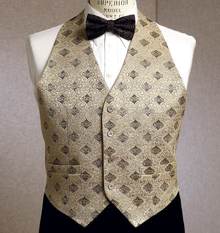 Vogue Men's Waistcoat and Accessories V9073
