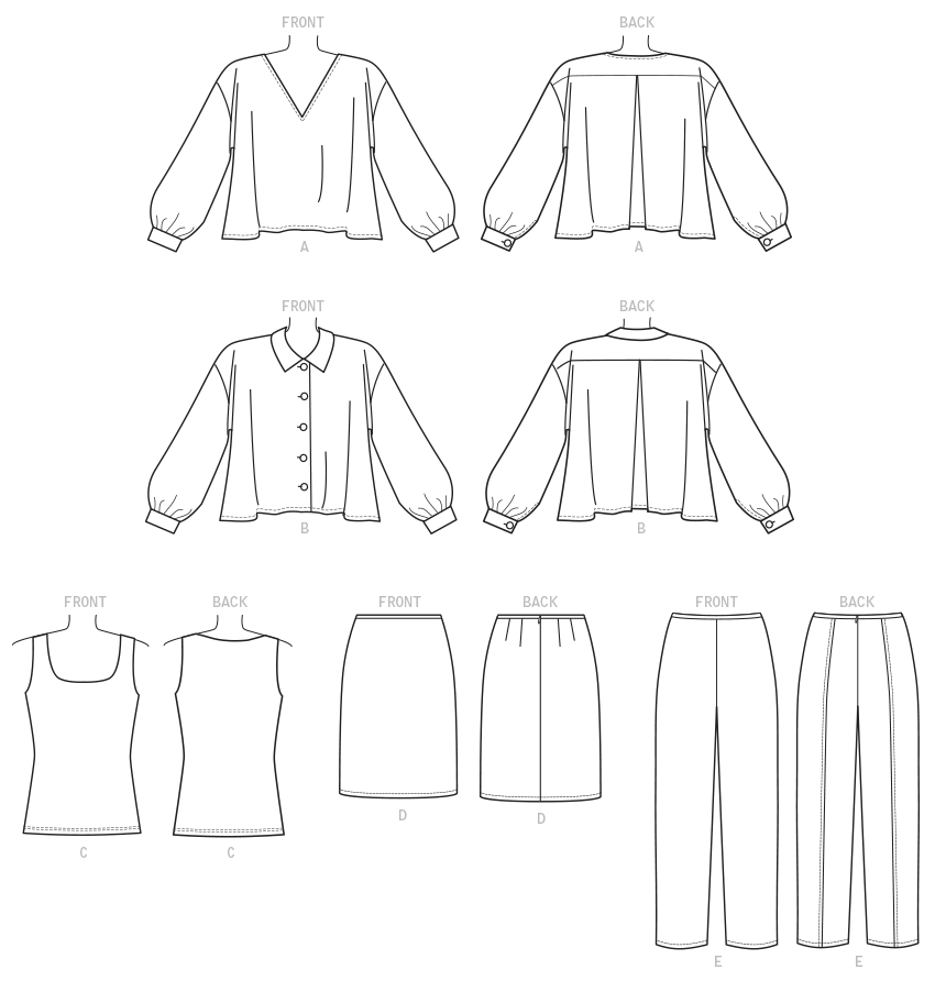 Vogue Outfit V9286