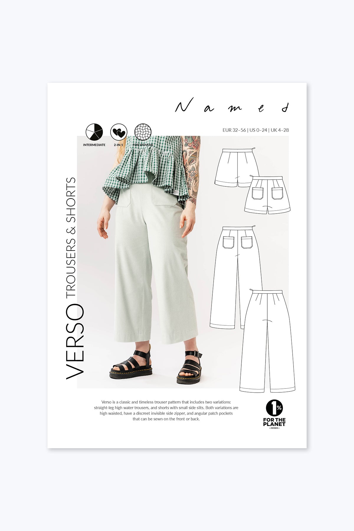 Named Verso Trousers and Shorts