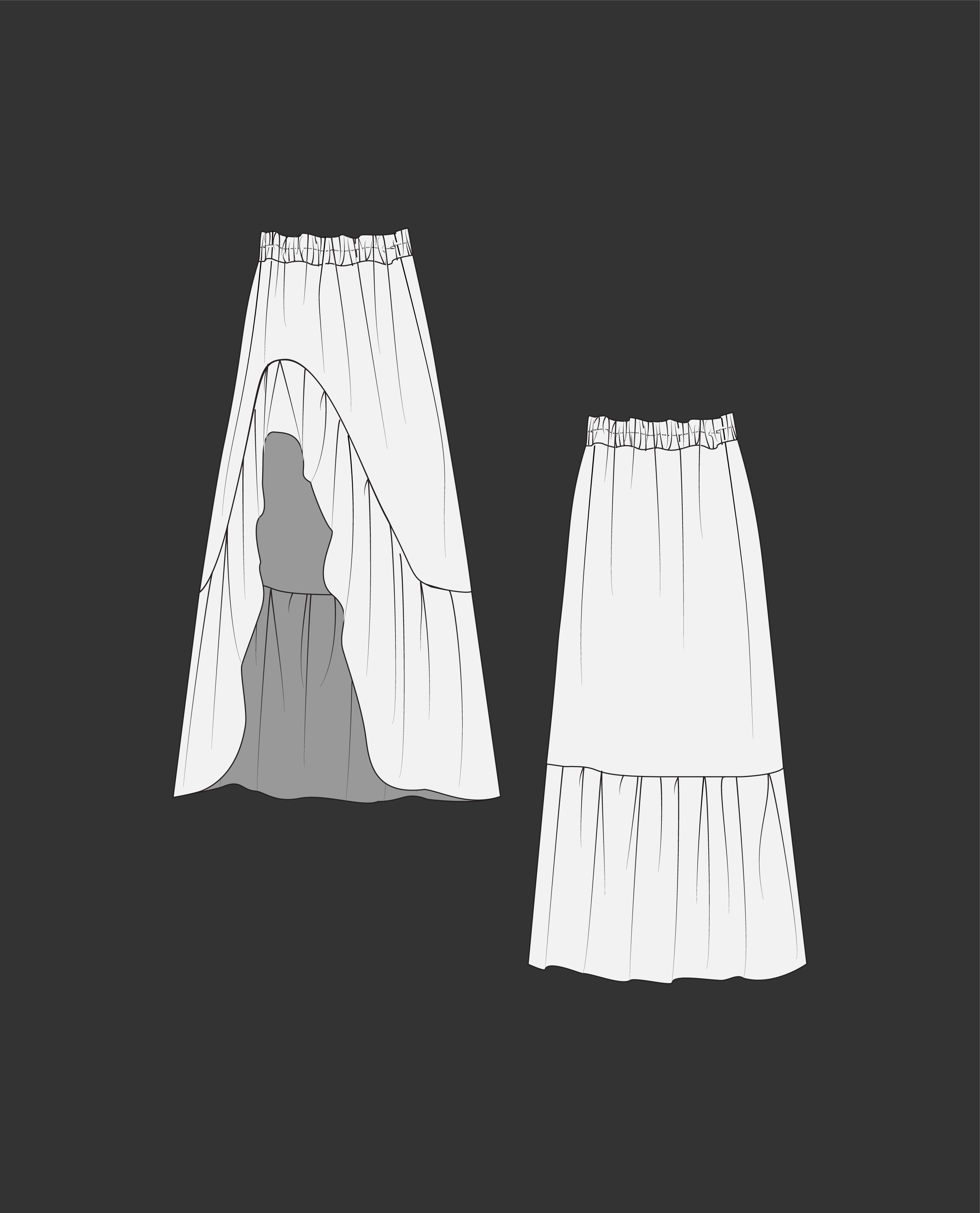 The Patterns Room Valeria Skirt